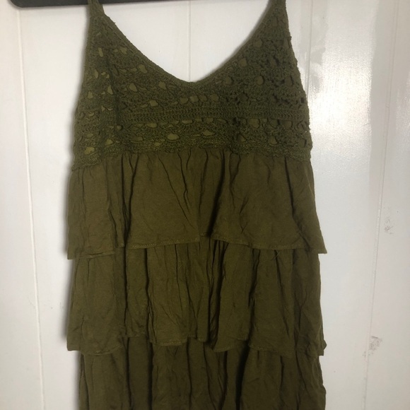 - Womens Olive Green Tank Top. Small. - Picture 1 of 6